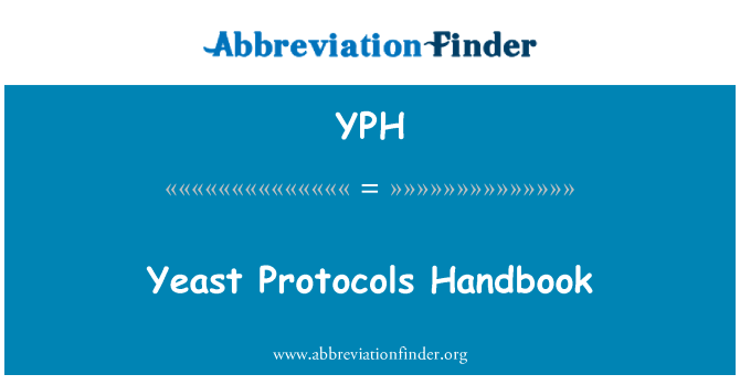 YPH: Manual de protocolos de levadura