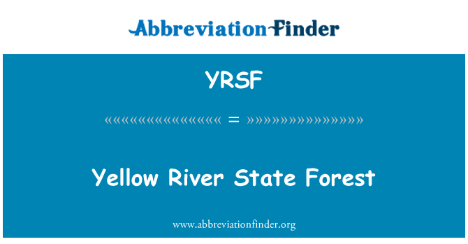 YRSF: Yellow River lasów państwowych
