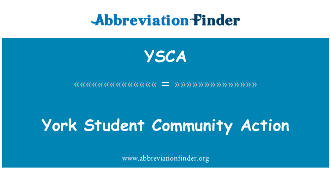YSCA: Akce Společenství York Student