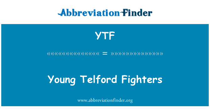YTF: Telford jenn ti avyon de gè