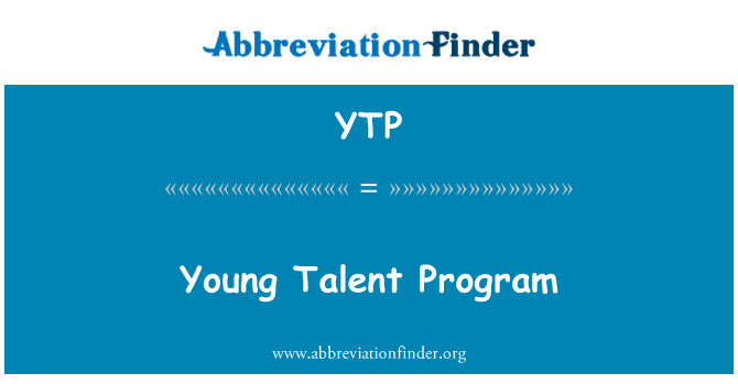 YTP: Il-programm żgħażagħ Talent