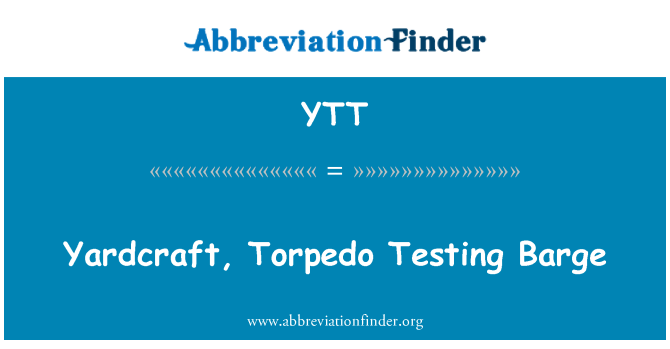 YTT: Yardcraft, Torpedo testiranje vlek