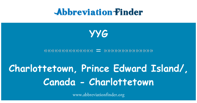 YYG: Charlottetown, Prince Edward Island, Canada - Charlottetown