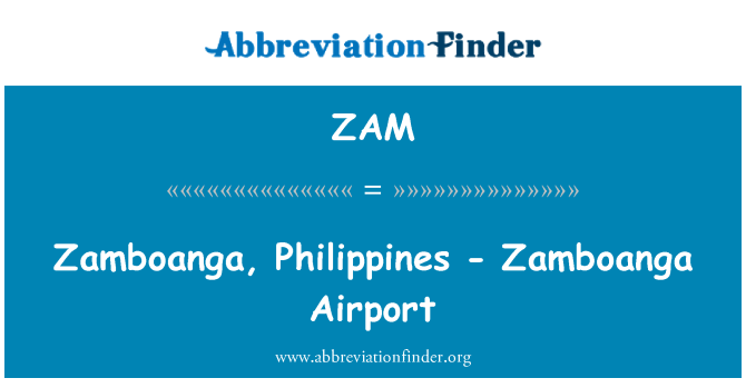 ZAM: Zamboanga, Philippines - Zamboanga Airport