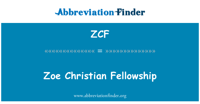ZCF: Zoe nisrani Fellowship