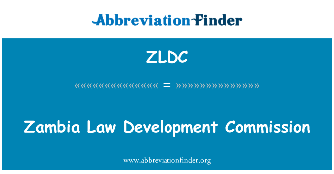 ZLDC: زیمبیا قانون ترقیاتی کمیشن