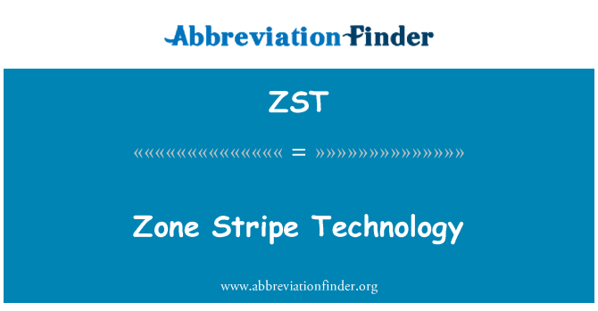 ZST: Zóna Stripe technologie