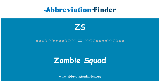 ZS: Zombie trup