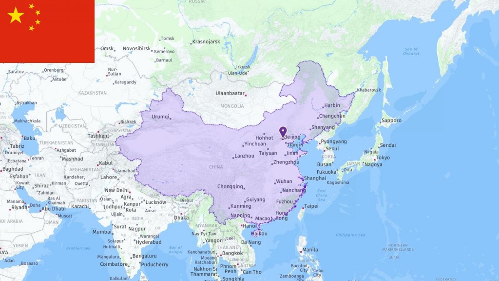 Map of China