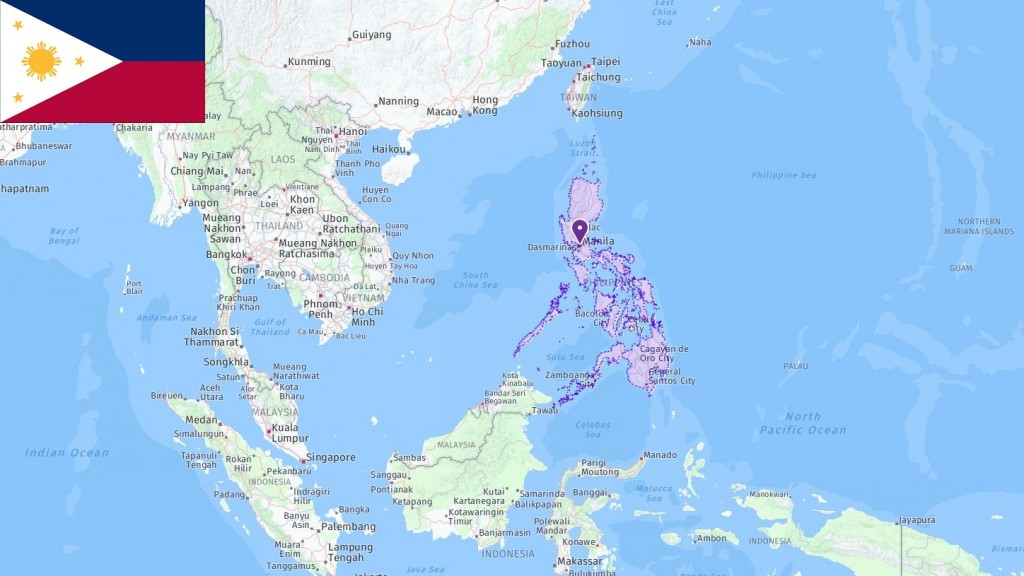 Map of Philippines