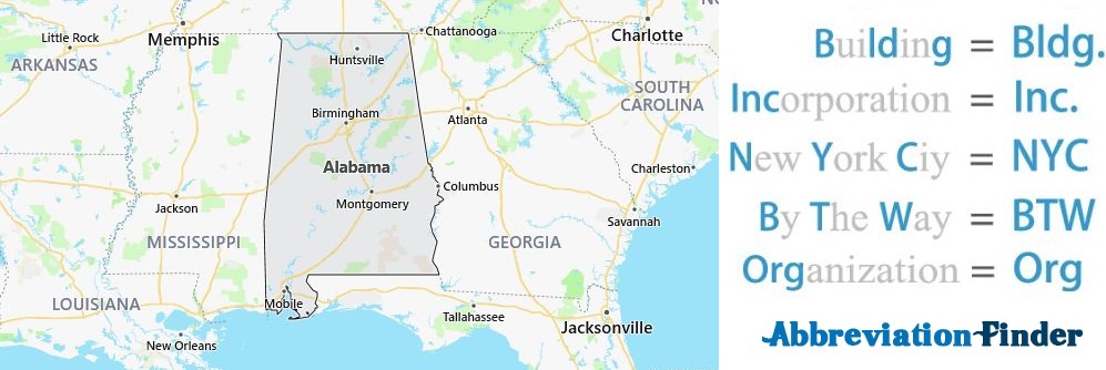 Alabama Abbreviations