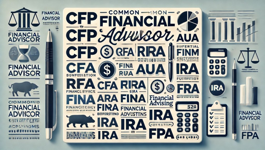 Financial Advisor Acronyms